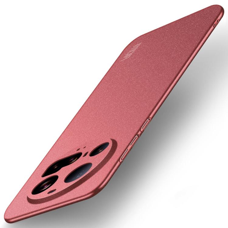 

For Xiaomi 15 Ultra MOFI Fandun Series Frosted PC Ultra-thin All-inclusive Phone Case(Red)