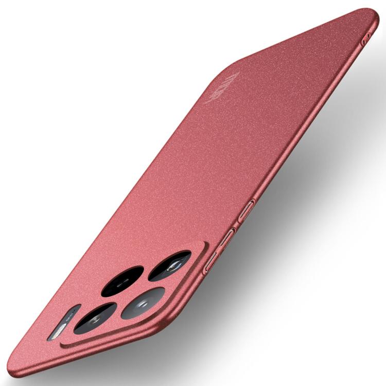 

For Xiaomi 15S Pro MOFI Fandun Series Frosted PC Ultra-thin All-inclusive Phone Case(Red)