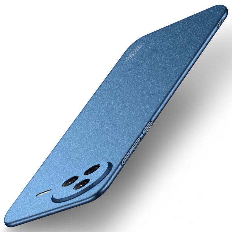 

For Xiaomi Redmi K80 MOFI Fandun Series Frosted PC Ultra-thin All-inclusive Phone Case(Blue)
