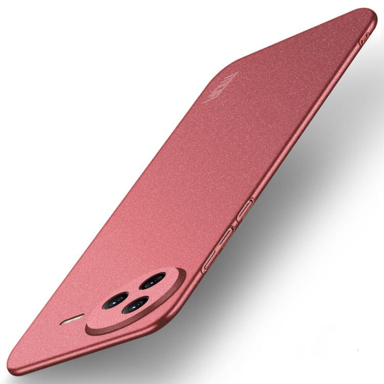 

For Xiaomi Redmi K80 MOFI Fandun Series Frosted PC Ultra-thin All-inclusive Phone Case(Red)