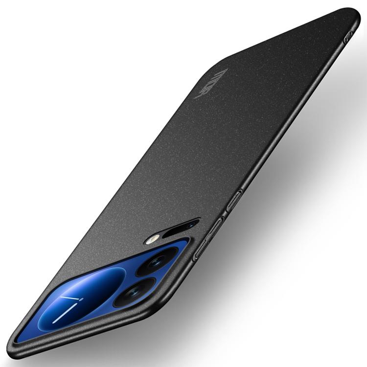 

For Xiaomi 17 Pro MOFI Fandun Series Frosted PC Ultra-thin All-inclusive Phone Case(Black)