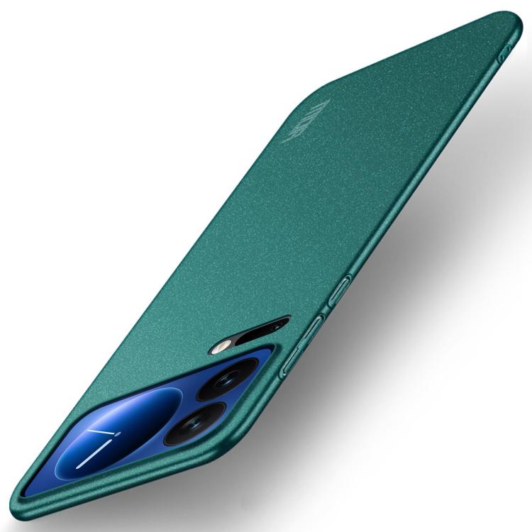 

For Xiaomi 17 Pro MOFI Fandun Series Frosted PC Ultra-thin All-inclusive Phone Case(Green)