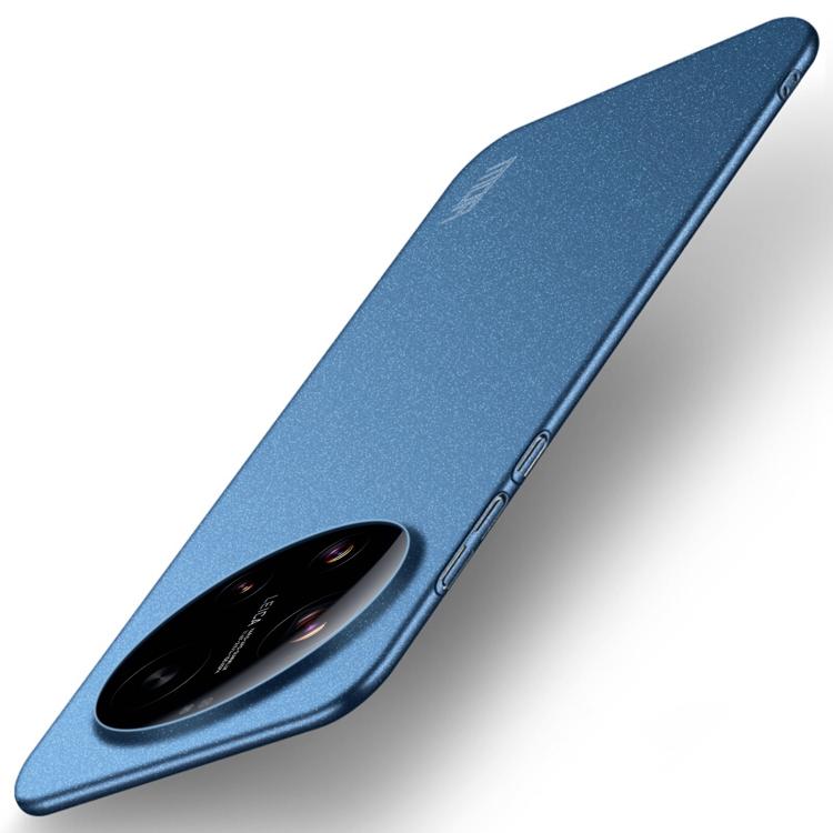 

For Xiaomi 17 Ultra MOFI Fandun Series Frosted PC Ultra-thin All-inclusive Phone Case(Blue)