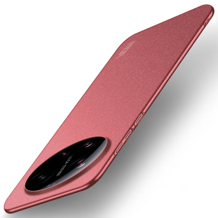 

For Xiaomi 17 Ultra MOFI Fandun Series Frosted PC Ultra-thin All-inclusive Phone Case(Red)