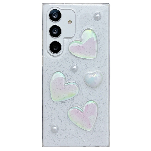 

For Samsung Galaxy A54 Love Epoxy TPU Protective Case(Transparent)