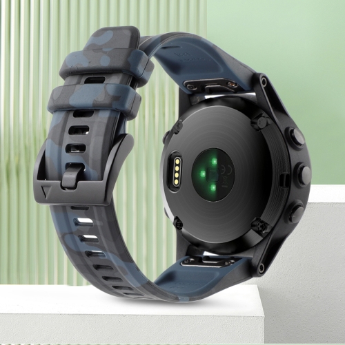 Pour Garmin Epix Gen 2 22mm Bracelet de montre en silicone de