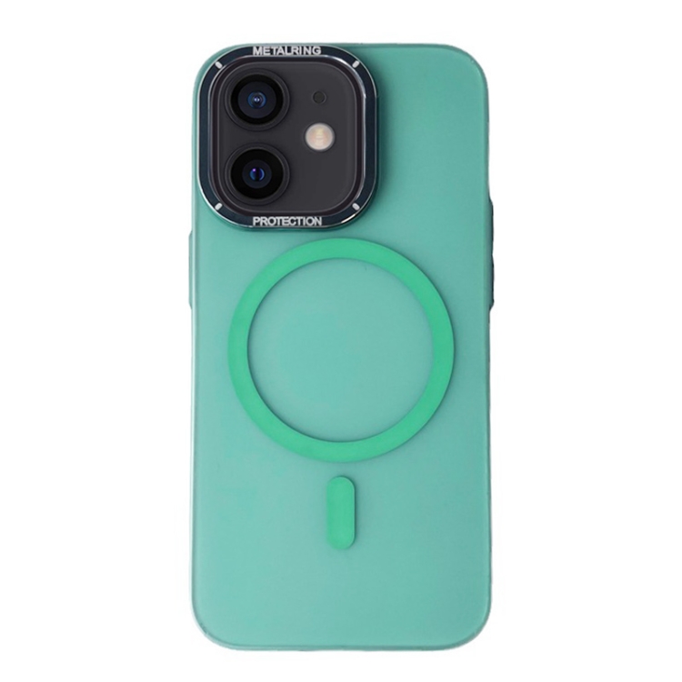 

For iPhone 11 Pro Max Frosted PC MagSafe TPU Phone Case(Green)