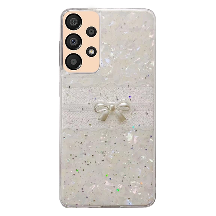 

For Samsung Galaxy A33 5G Shell Pattern Bow TPU Phone Protective Case(Colorful)