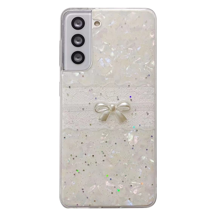 

For Samsung Galaxy S22 5G Shell Pattern Bow TPU Phone Protective Case(Colorful)