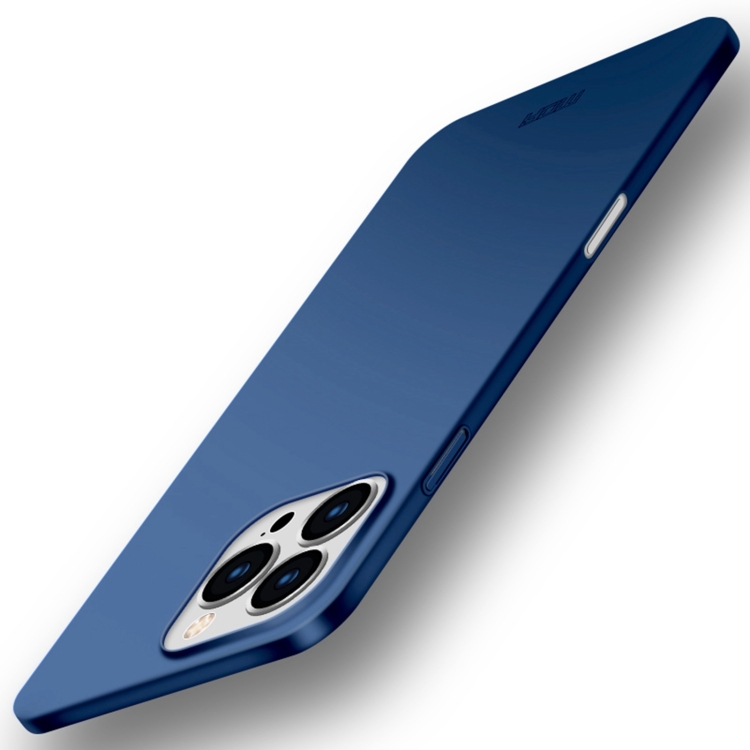 

For iPhone 16 Pro MOFI Frosted PC Ultra-thin Hard Phone Case(Blue)