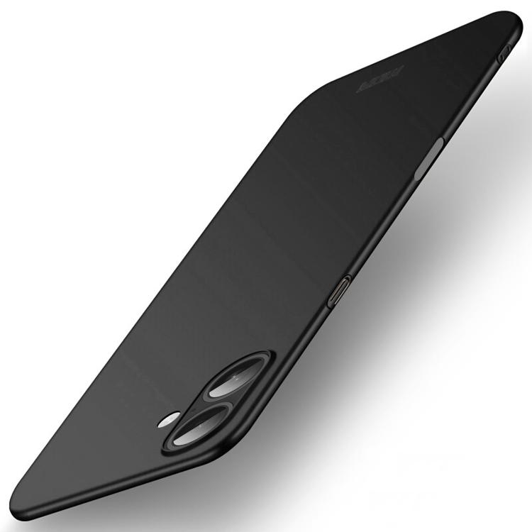 

For iPhone 17 MOFI Frosted PC Ultra-thin Hard Phone Case(Black)