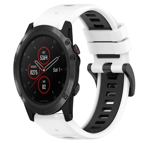 Pour Garmin Fenix 5X Plus 26mm Sports Bracelet de montre en