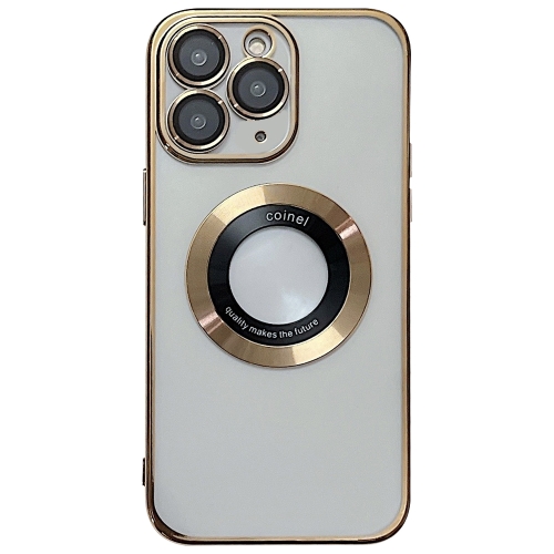 

For iPhone 11 Pro Electroplating Magsafe TPU Phone Case(Golden)