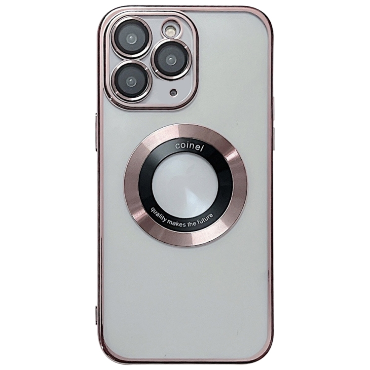 

For iPhone 11 Pro Electroplating Magsafe TPU Phone Case(Rose)