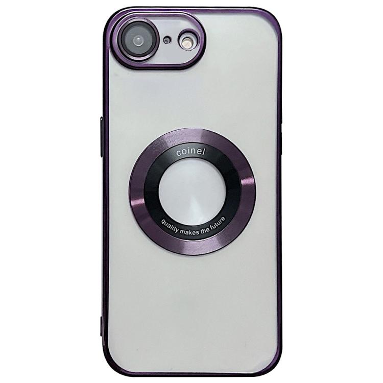 

For iPhone 17e / 16e Electroplating Magsafe TPU Phone Case(Purple)