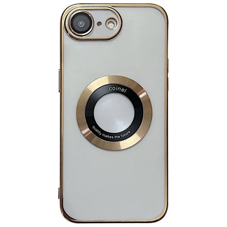 

For iPhone 16e Electroplating Magsafe TPU Phone Case(Golden)