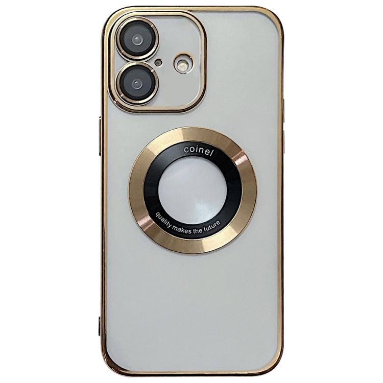 

For iPhone 17 Electroplating Magsafe TPU Phone Case(Golden)