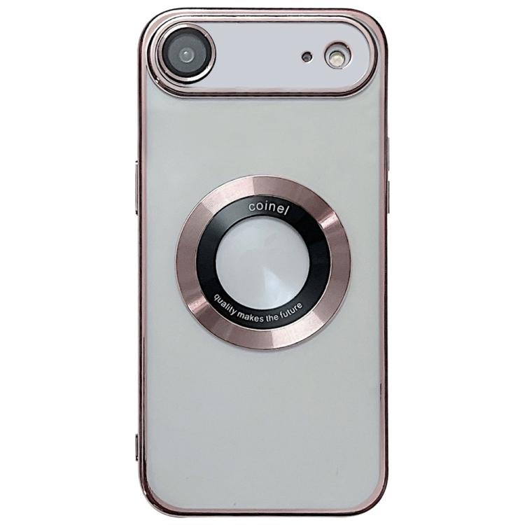 

For iPhone Air Electroplating Magsafe TPU Phone Case(Rose)