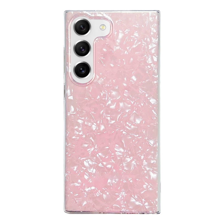 

For Samsung Galaxy S22 5G Shell Pattern TPU Protective Phone Case(Pink)