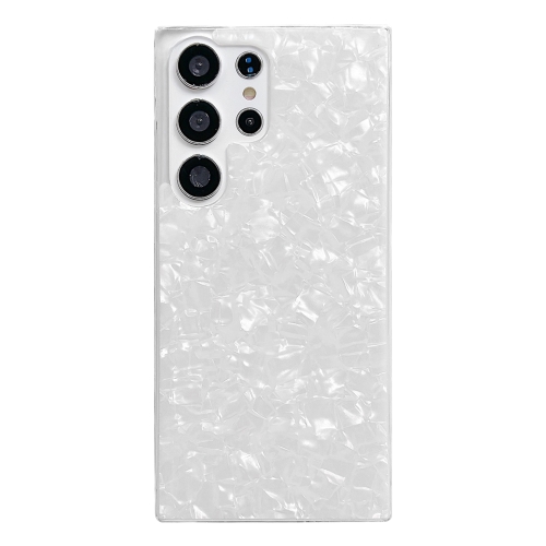 For Samsung Galaxy S23 Ultra 5G Shell Pattern TPU Protective Phone Case(White) suitable for raspberry pi zero 2w aluminium alloy shell raspberry pi zero universal model metal armour case