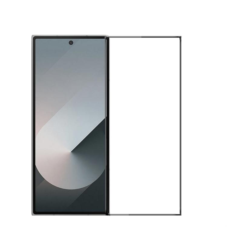 

For Samsung Galaxy Z Fold7 PINWUYO 9H 3D Full Screen Explosion-proof Tempered Glass Film(Black)