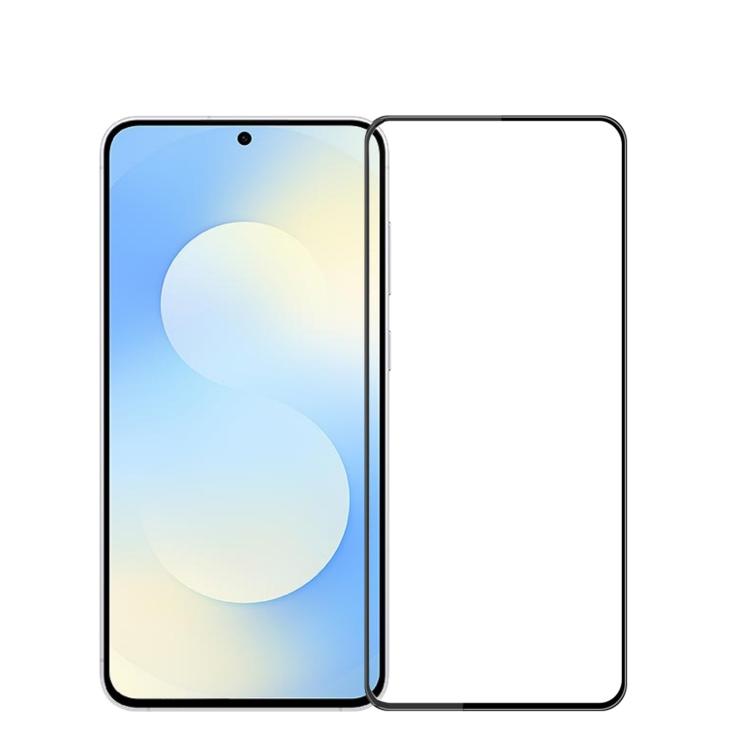 

For Samsung Galaxy S25 FE 5G PINWUYO 9H 3D Full Screen Explosion-proof Tempered Glass Film(Black)