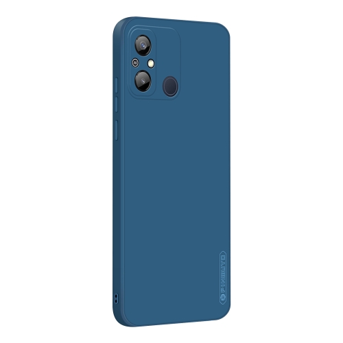 

For Xiaomi Redmi 12C PINWUYO Sense Series Liquid Silicone TPU Phone Case(Blue)