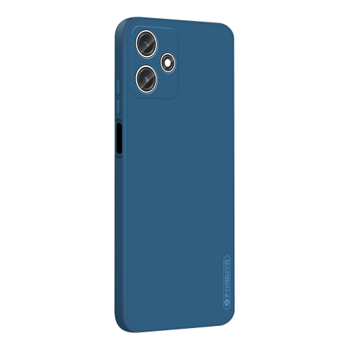

For Xiaomi Redmi 12 5G/Note 12R/Poco M6 Pro PINWUYO Sense Series Liquid Silicone TPU Phone Case(Blue)