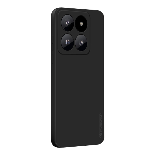 

For Xiaomi 14 Pro PINWUYO Sense Series Liquid Silicone TPU Phone Case(Black)