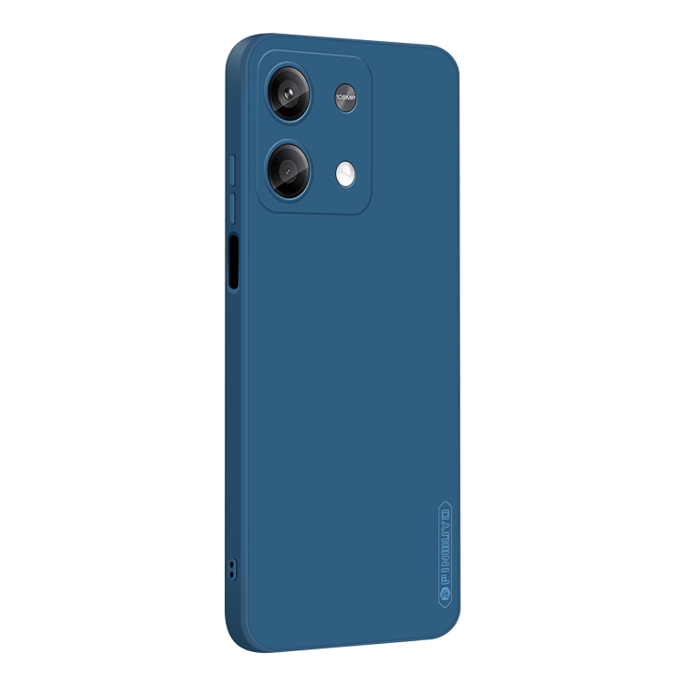 

For Xiaomi Redmi Note 13 PINWUYO Sense Series Liquid Silicone TPU Phone Case(Blue)