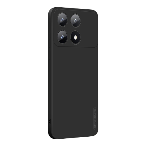 

For Xiaomi Redmi K70E PINWUYO Sense Series Liquid Silicone TPU Phone Case(Black)