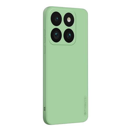 

For Xiaomi 14T PINWUYO Sense Series Liquid Silicone TPU Phone Case(Green)