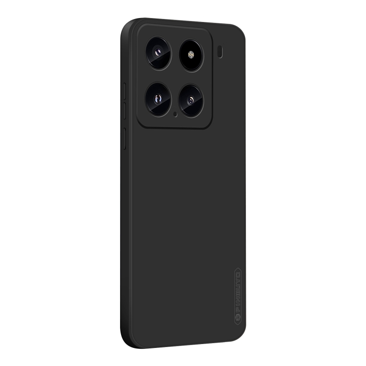 

For Xiaomi 15 PINWUYO Sense Series Liquid Silicone TPU Phone Case(Black)