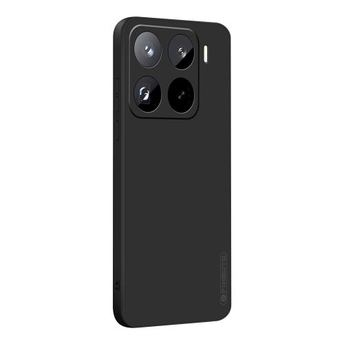 

For Xiaomi 15 Pro PINWUYO Sense Series Liquid Silicone TPU Phone Case(Black)