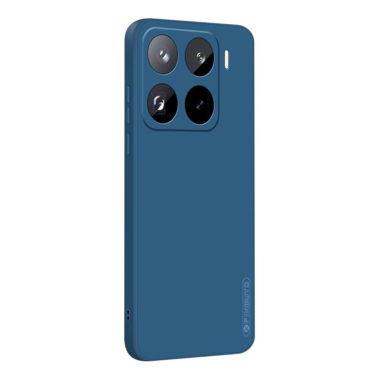 

For Xiaomi 15 Pro PINWUYO Sense Series Liquid Silicone TPU Phone Case(Blue)