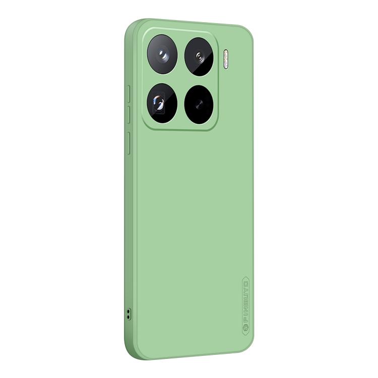 

For Xiaomi 15 Pro PINWUYO Sense Series Liquid Silicone TPU Phone Case(Green)