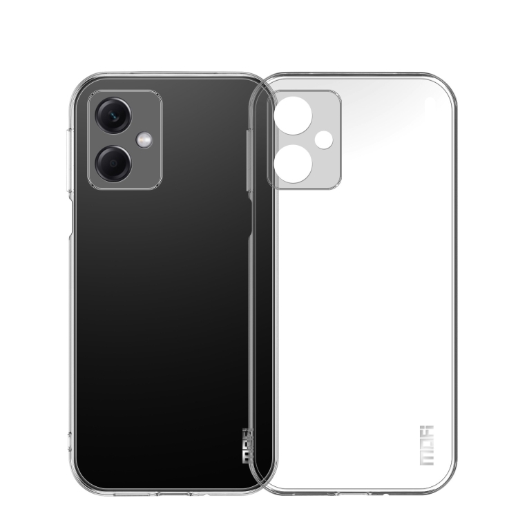 

For Xiaomi Redmi 12R / Note 12R MOFI Ming Series Ultra-thin TPU Phone Case(Transparent)