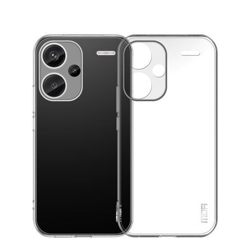 

For Xiaomi Redmi Note 13 Pro+ MOFI Ming Series Ultra-thin TPU Phone Case(Transparent)