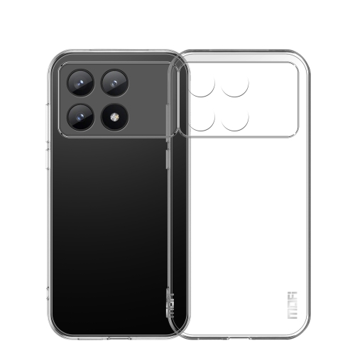 

For Xiaomi Redmi K70 / K70 Pro MOFI Ming Series Ultra-thin TPU Phone Case(Transparent)