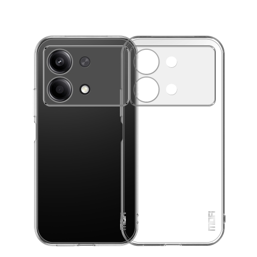 

For Xiaomi Redmi Note 13R Pro MOFI Ming Series Ultra-thin TPU Phone Case(Transparent)