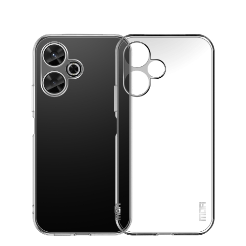 

For Xiaomi Redmi 13 MOFI Ming Series Ultra-thin TPU Phone Case(Transparent)