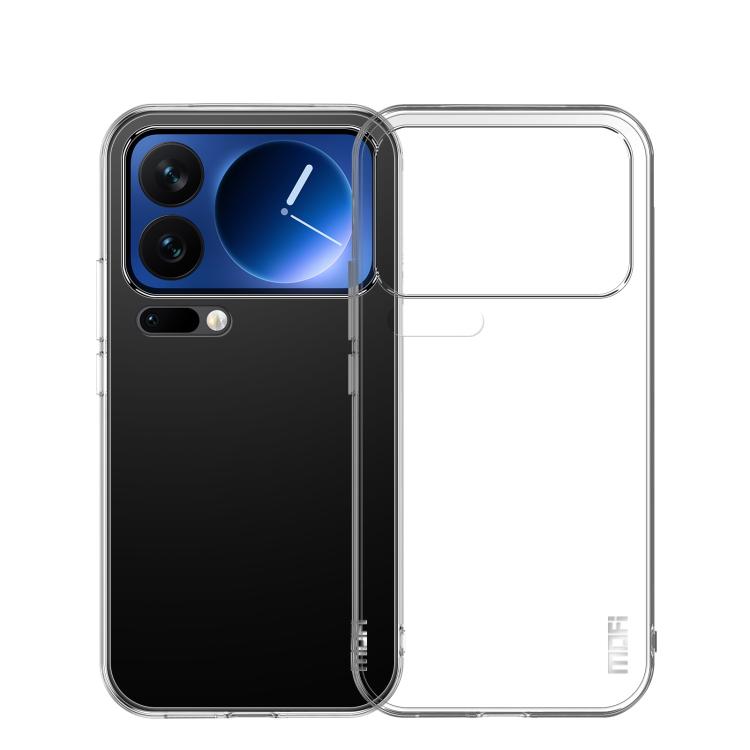 

For Xiaomi 17 Pro Max MOFI Ming Series Ultra-thin TPU Phone Case(Transparent)