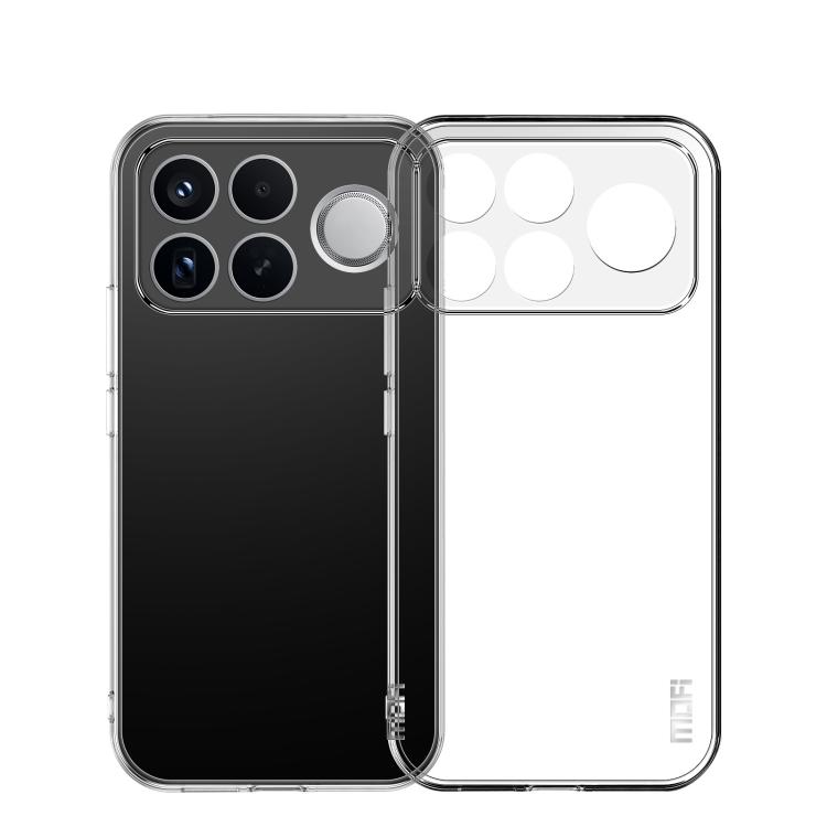 For Redmi K100 Pro Max / Poco F9 Ultra MOFI Ming Series Ultra-thin TPU Phone Case(Transparent)