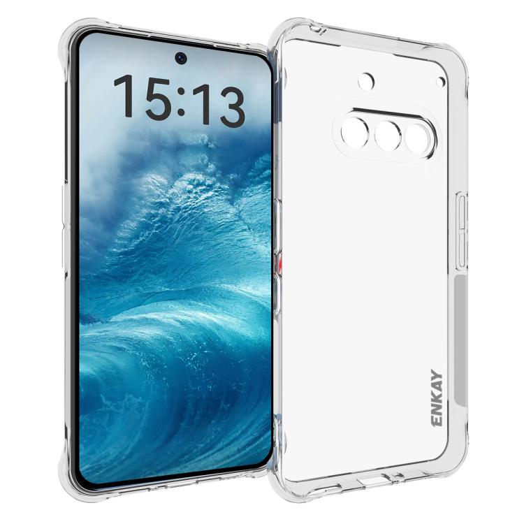 

For Nothing Phone 3a ENKAY Hat-Prince Transparent TPU Shockproof Phone Case