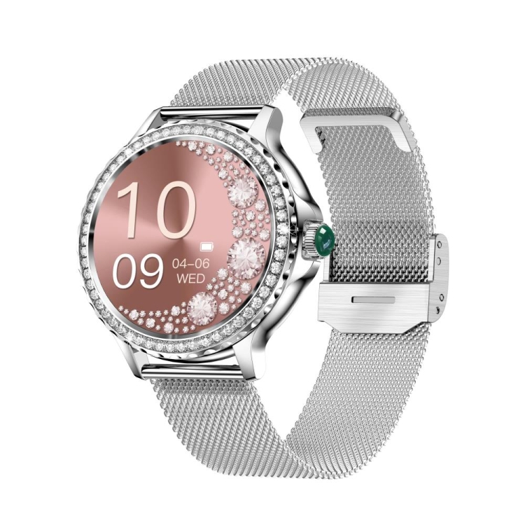 

NX19 1.3 inch IP68 Waterproof Color Screen Smart Watch,Support Heart Rate / Blood Pressure / Blood Oxygen Monitoring(Silver)