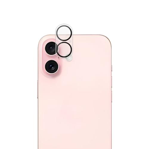 

For iPhone 16 / 16 Plus mocolo 3D 9H Camera Lens Tempered Glass Film