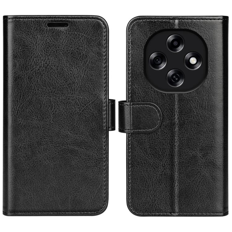 

For OPPO A6 Pro Global / F31 5G R64 Texture Horizontal Flip Leather Phone Case(Black)