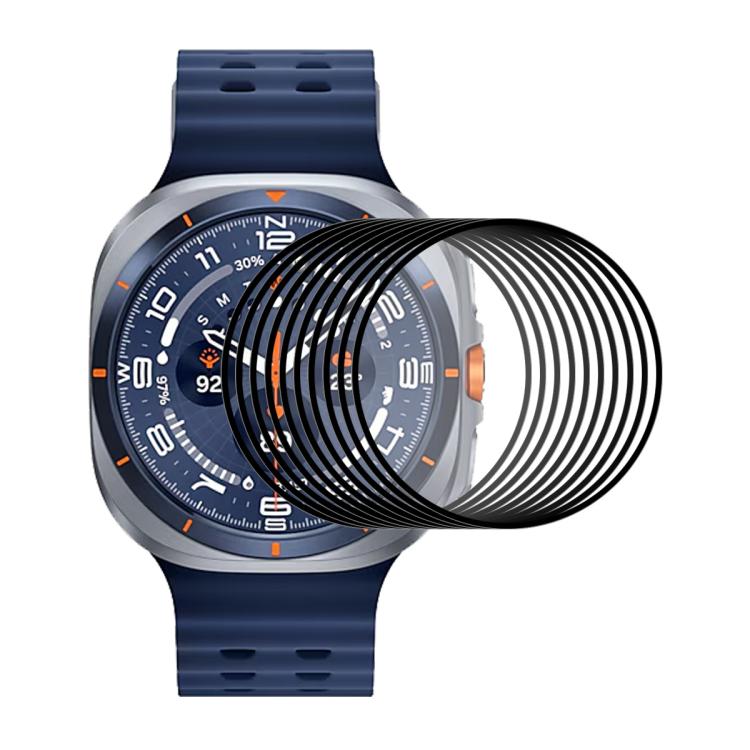 

For Samsung Galaxy Watch Ultra 47mm / Ultra 2025 10pcs ENKAY 3D Full Coverage Soft PC Edge PMMA HD Screen Film