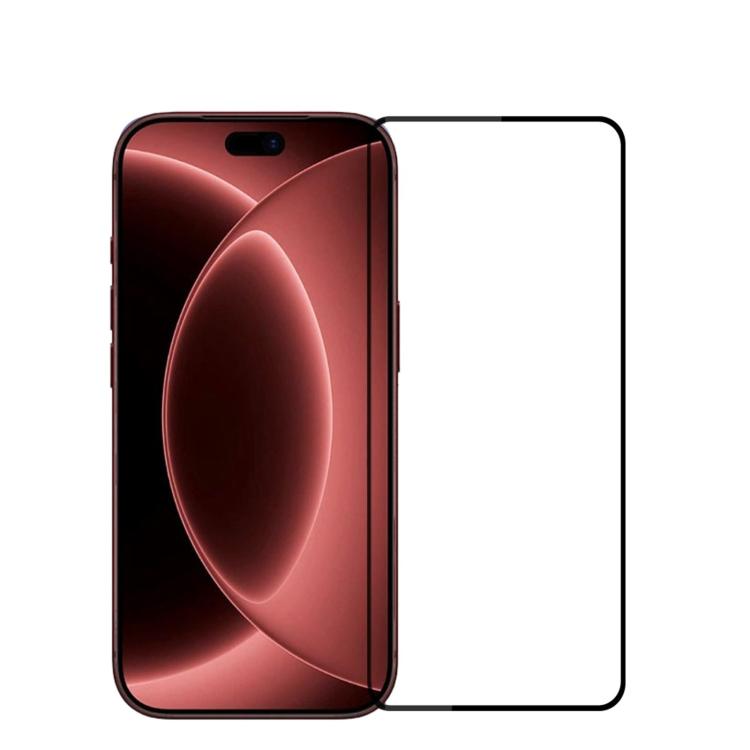For iPhone 18 Pro PINWUYO 9H 2.5D Full Screen Tempered Glass Film(Black)