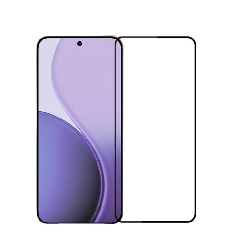 

For OPPO Reno14 F PINWUYO 9H 2.5D Full Screen Tempered Glass Film(Black)